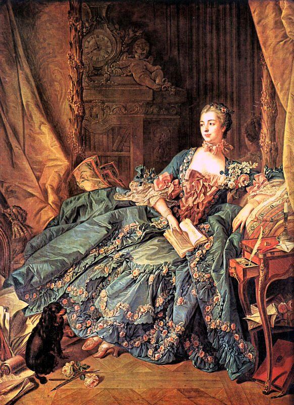 The Marquise de Pompadour, Francois Boucher